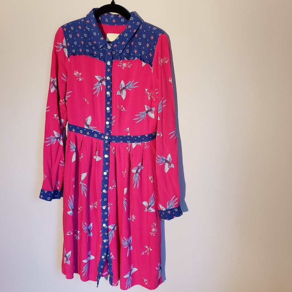 ModCloth Midi western style  Dress, Size S